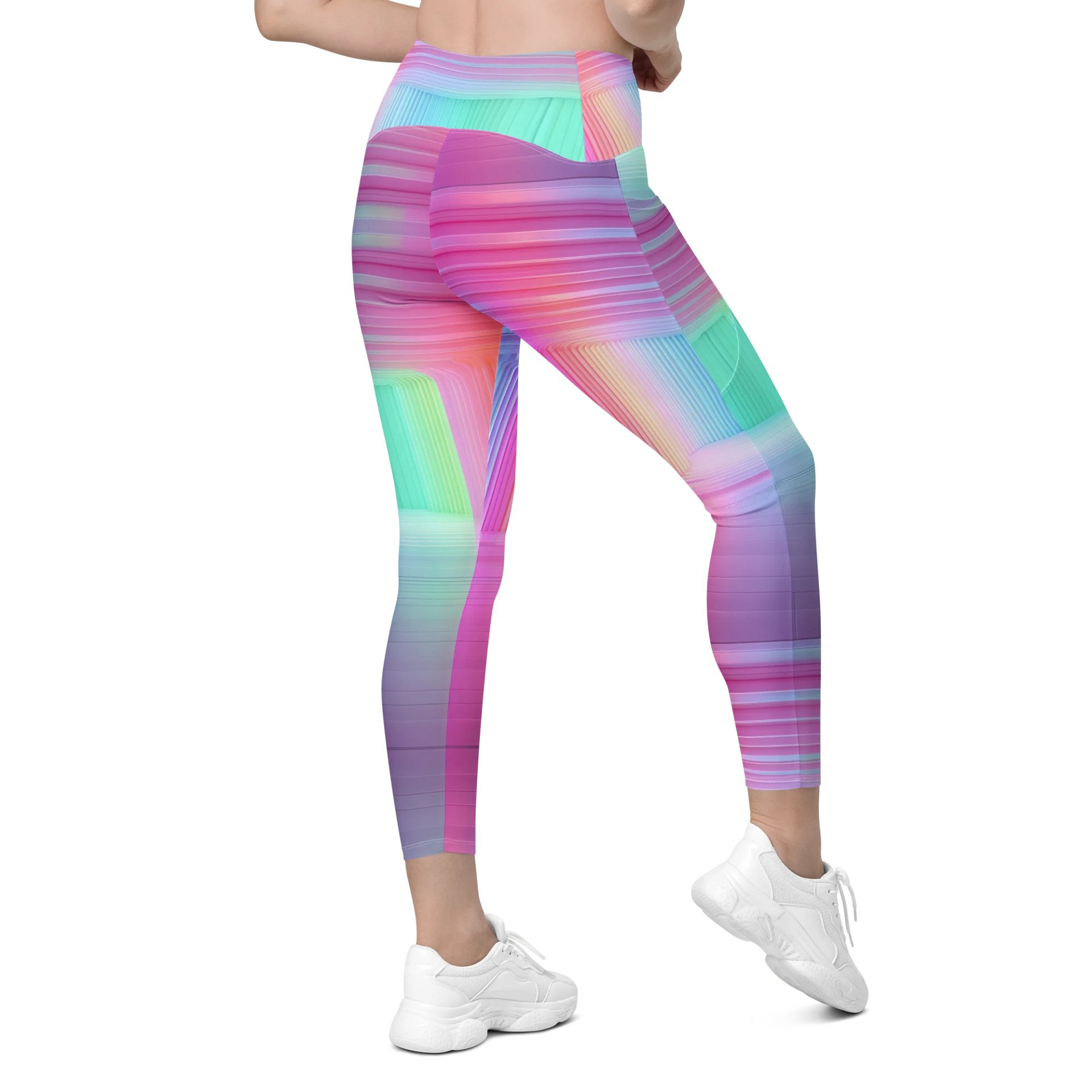Surreal Spectrum Crossover Leggings product image (9)