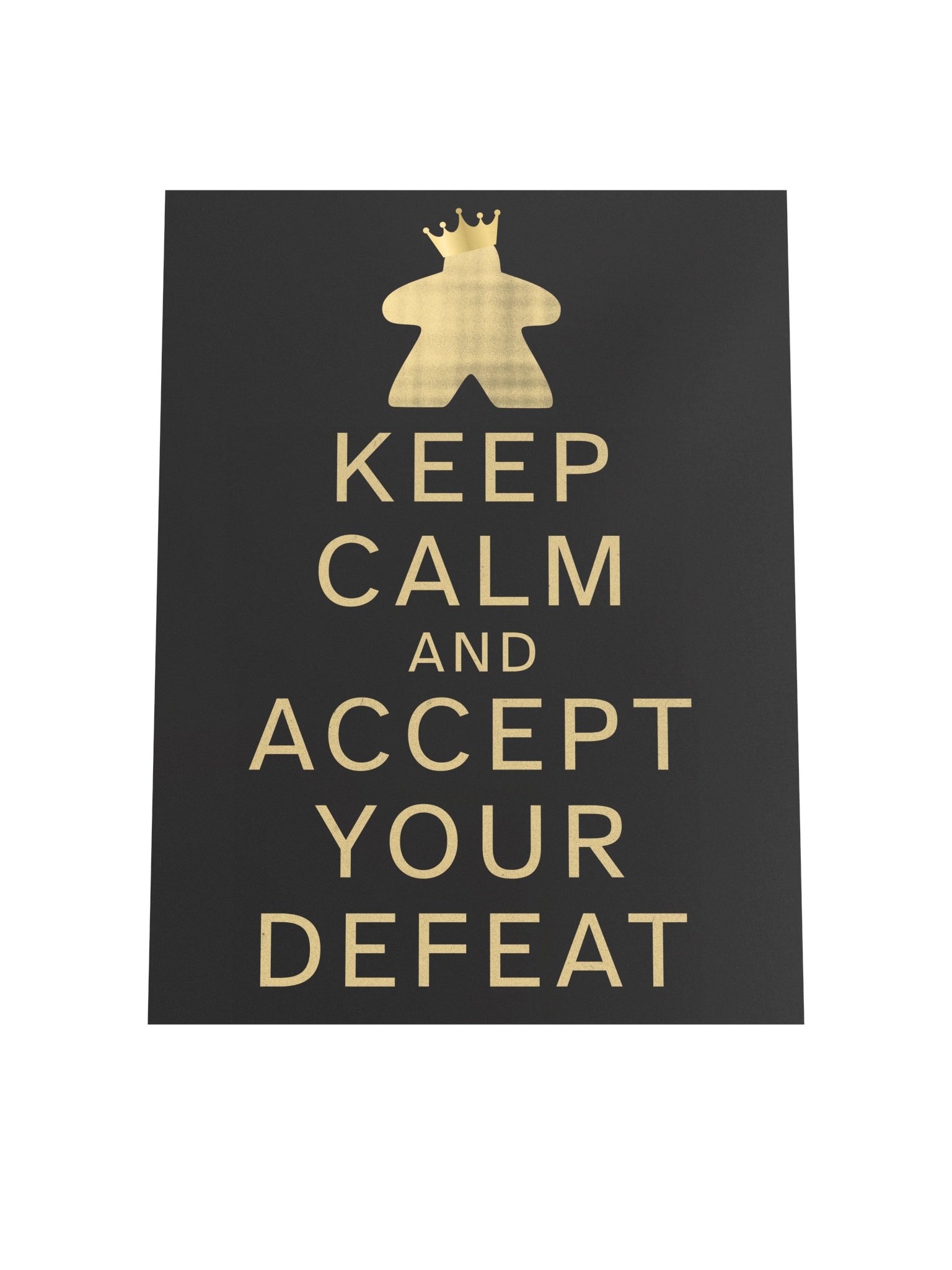 Keep Calm Board Game Room Poster - UNFRAMED product image (7)