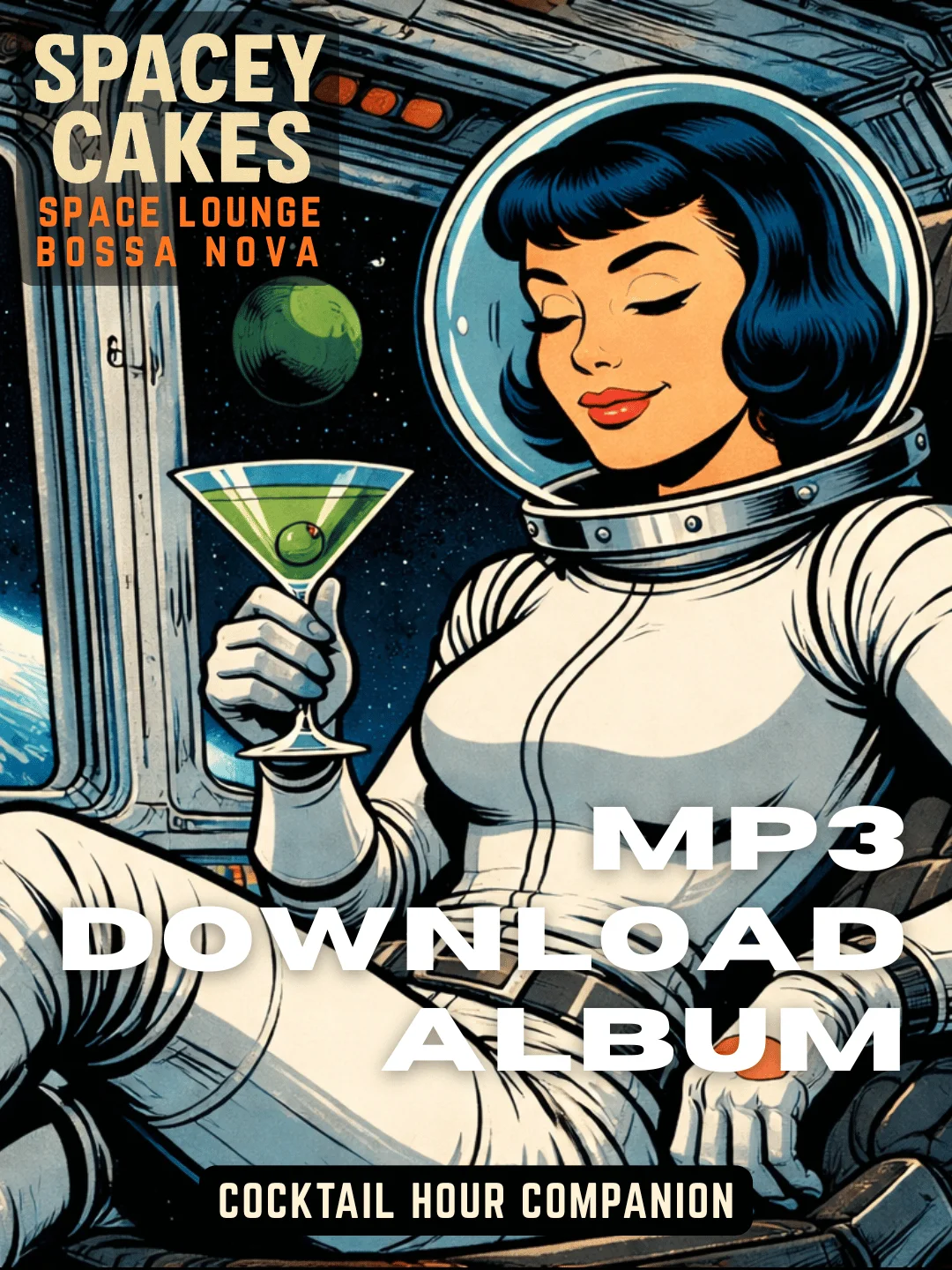 Spacey Cakes - Space Lounge Bossa Nova Digital Album product image (1)