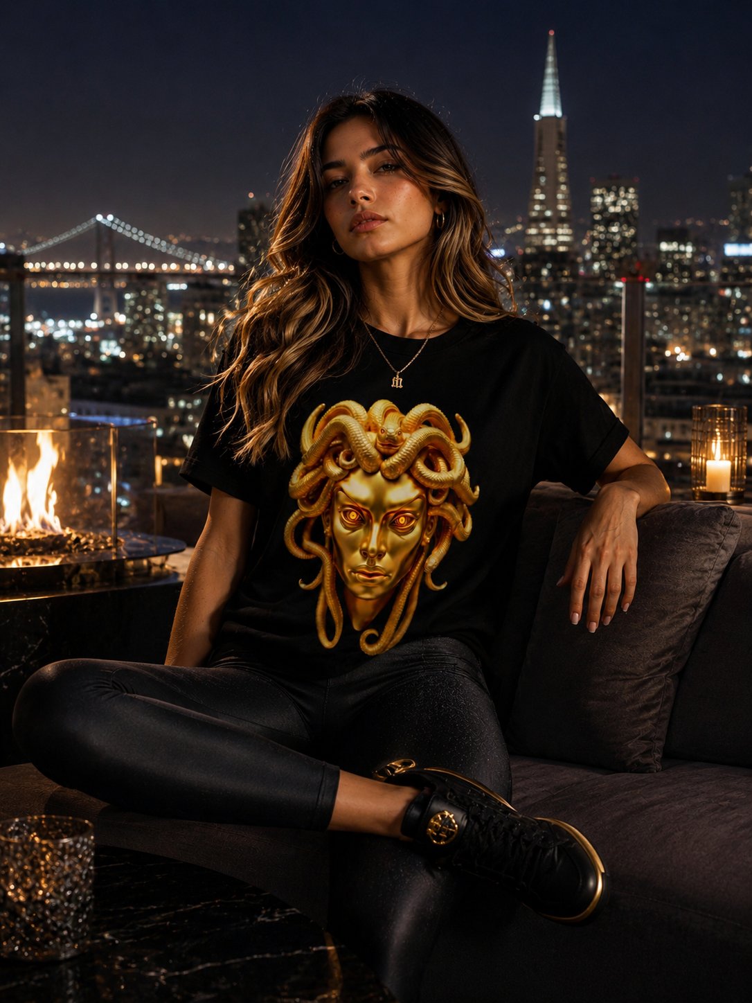 Gaze of the Golden Serpent T-Shirt product image (3)