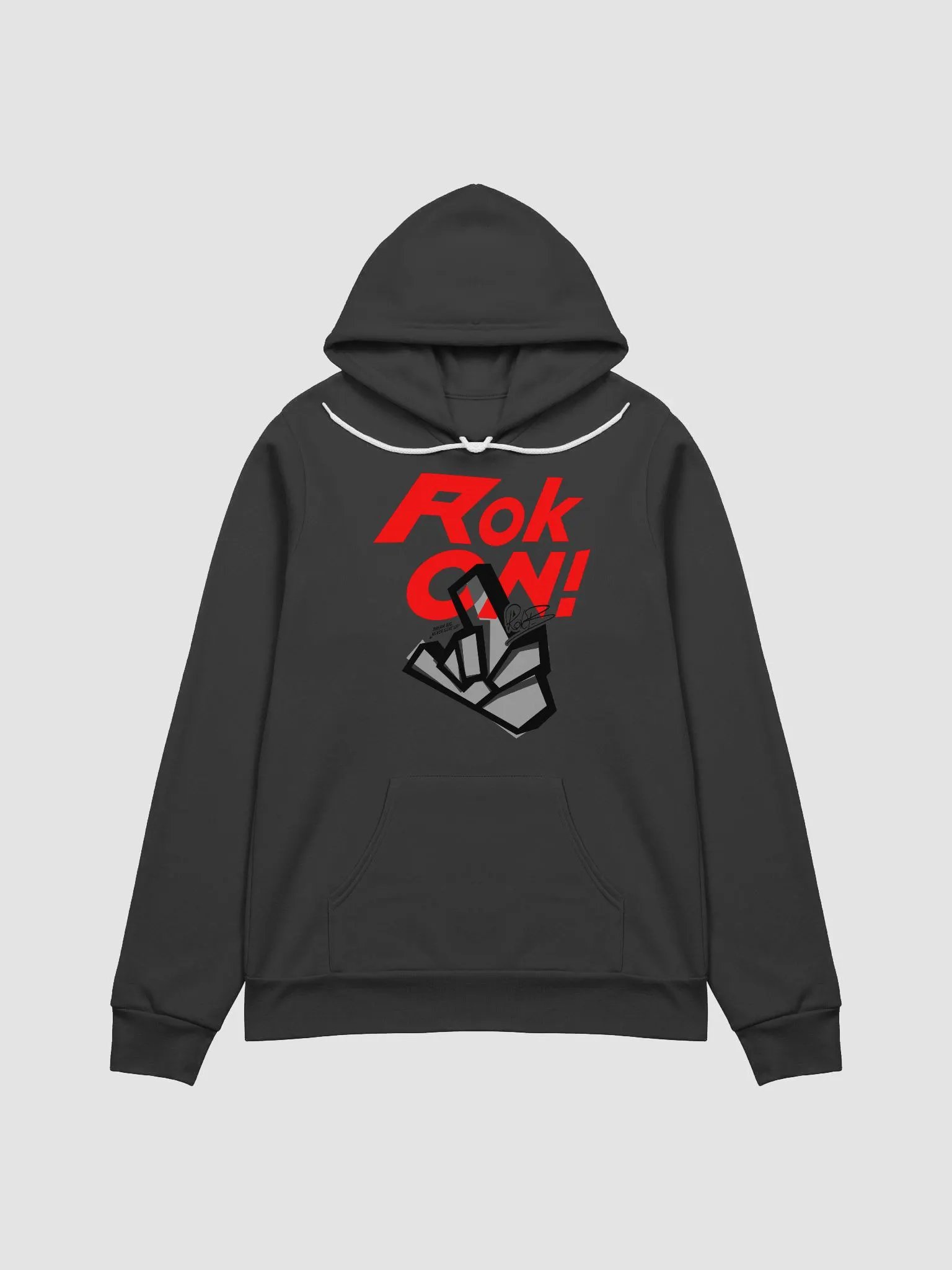 ROK ON! (Front) Hoodie product image (1)