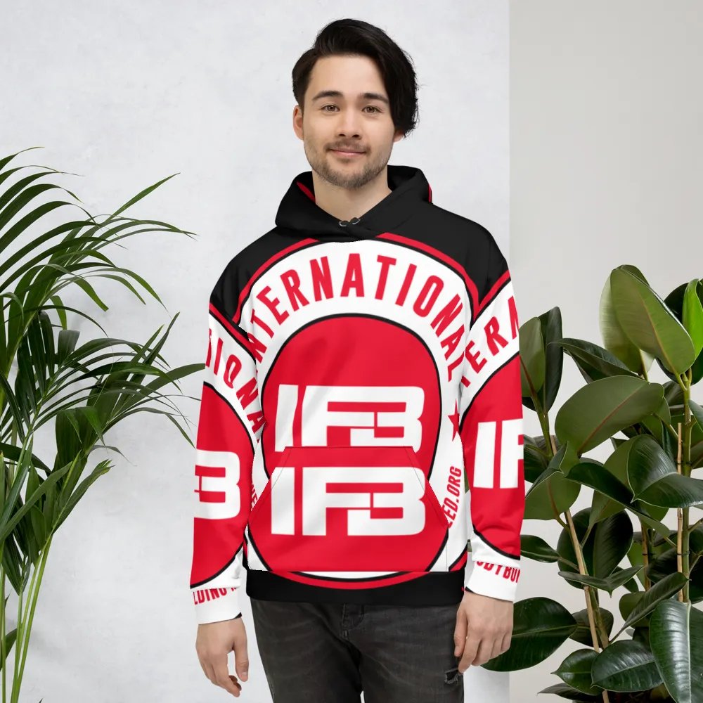 IFBNewsfeed.Org's All-Over Print Recycled Unisex Hoodie product image (4)