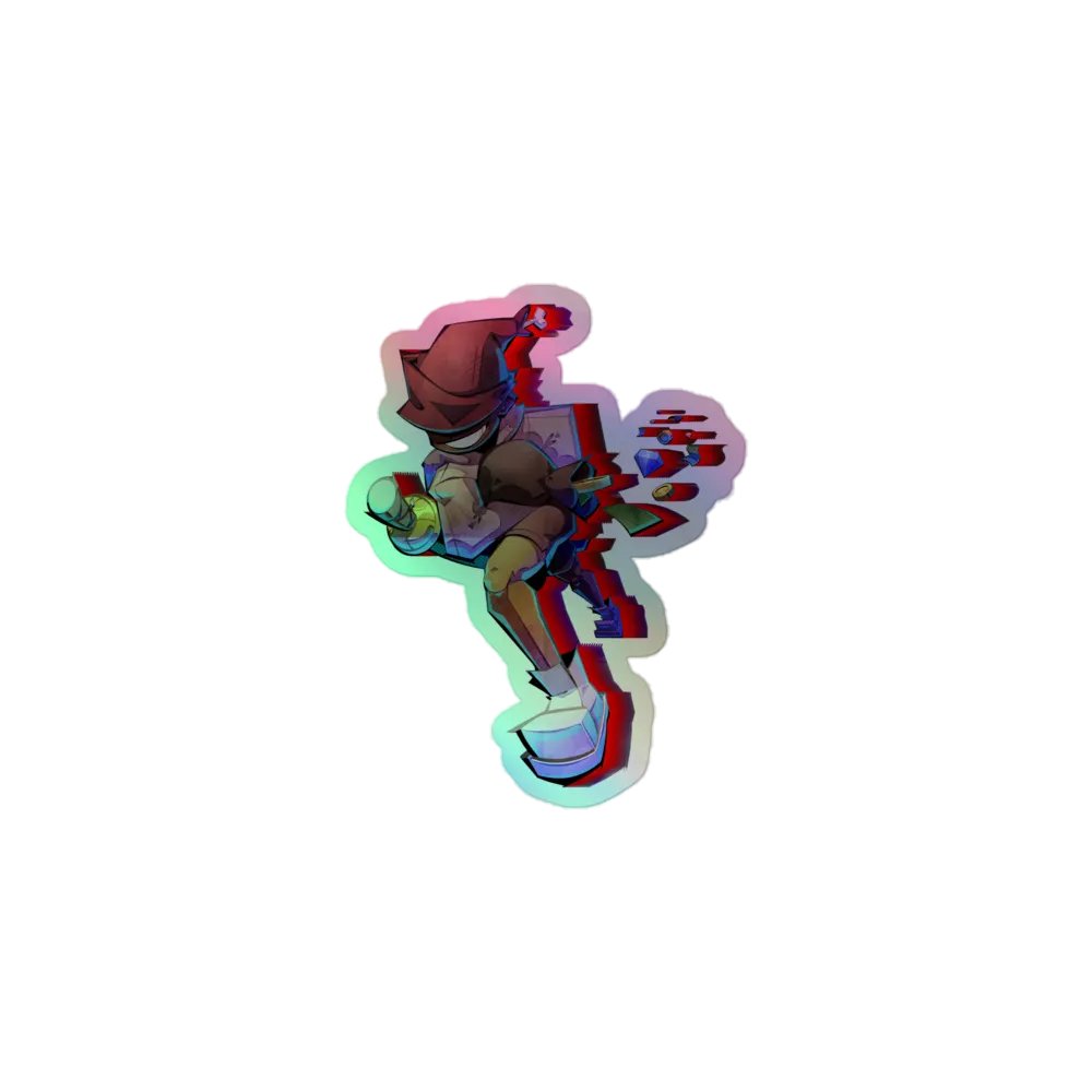 DIGITAL DASH HAM BOY STICKER product image (1)