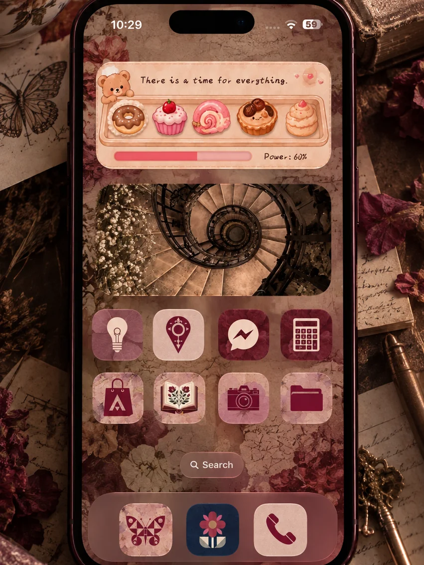 Last Peony Theme | Burgundy product image (6)