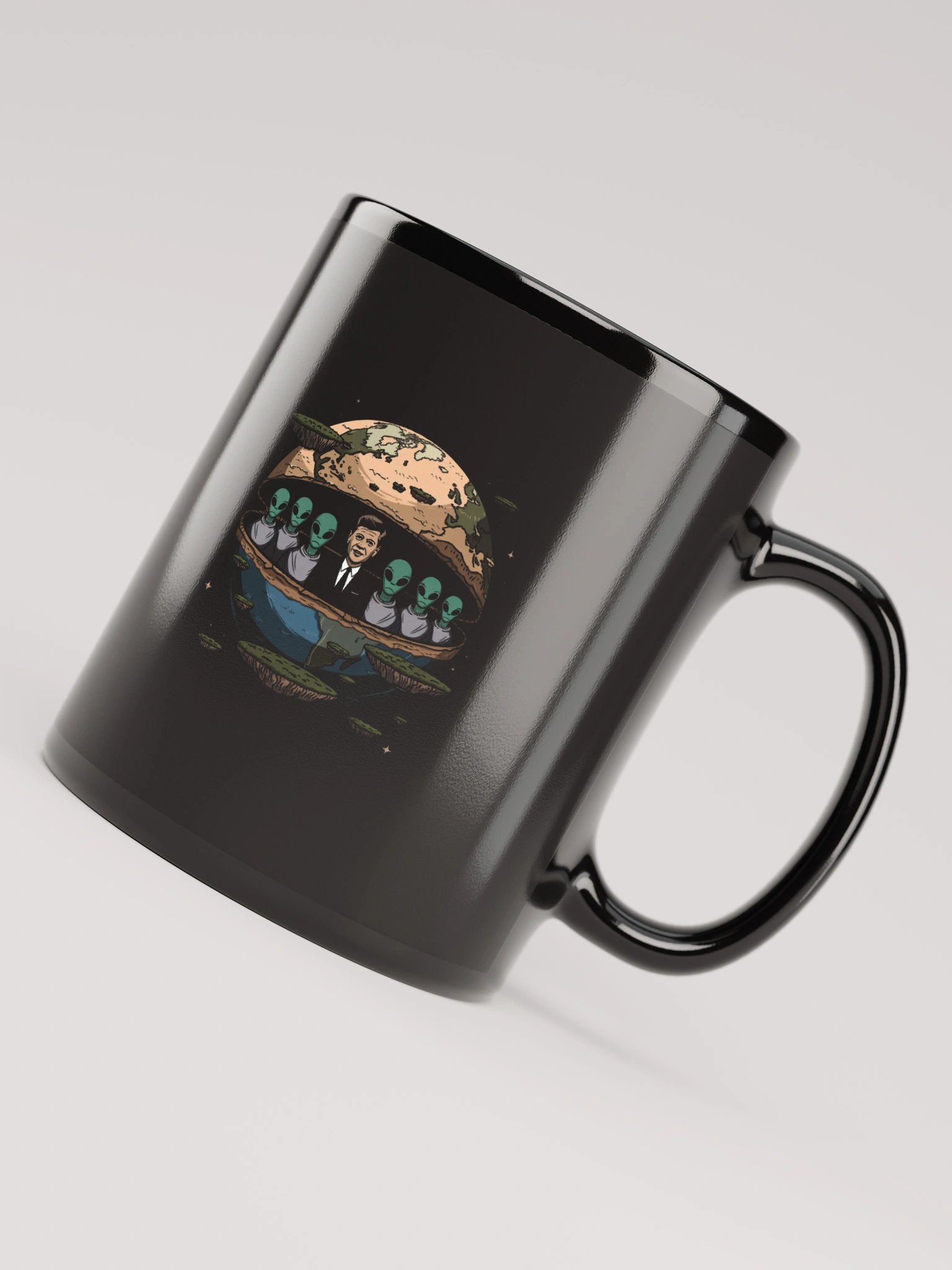 JFK Chilling with the Aliens Mug — TE.MUG-03 product image (4)