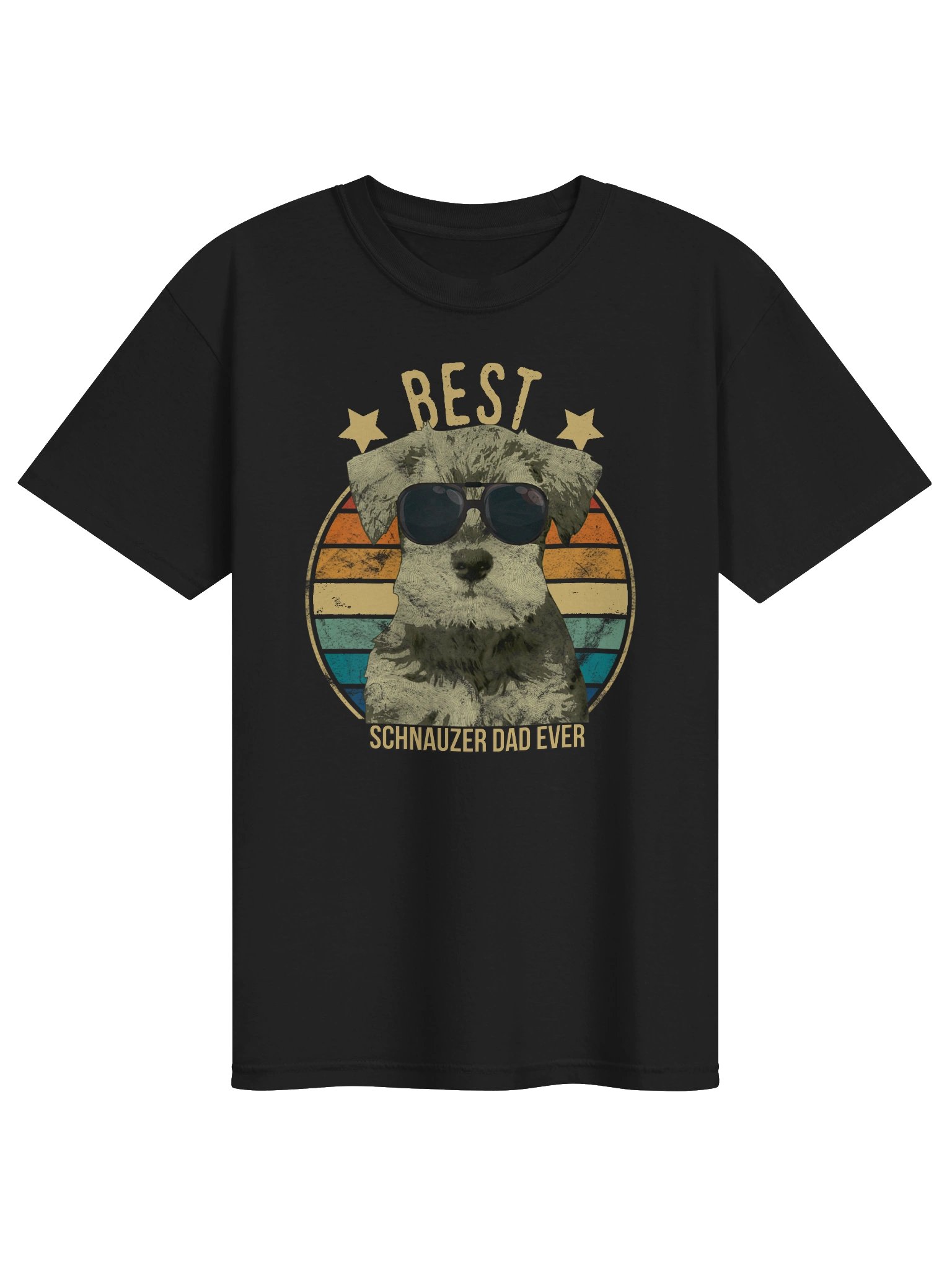 Best Schnauzer Dad Ever™ Vintage Tee product image (2)
