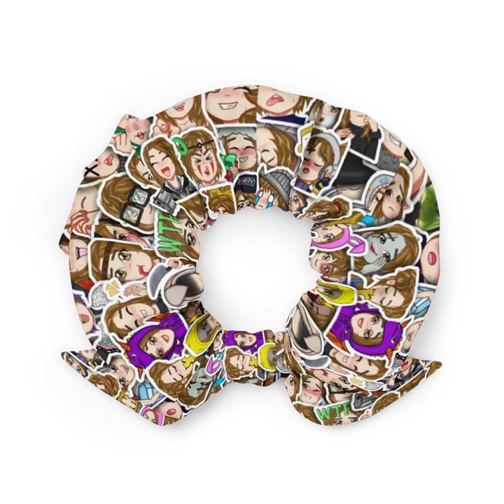 Emote Cluster Scrunchie product image (2)