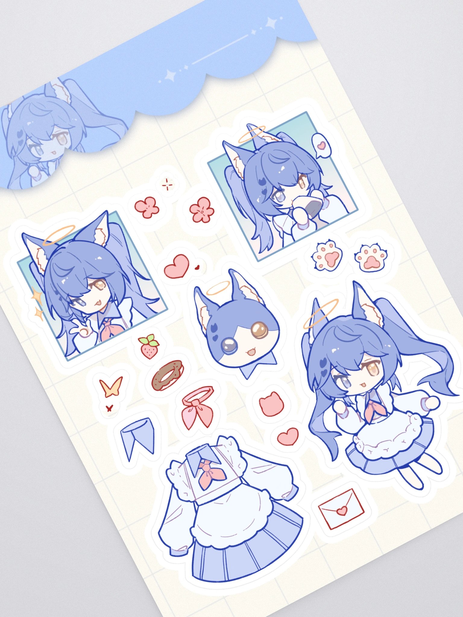 Chibi Saphia Sticker Sheet product image (1)