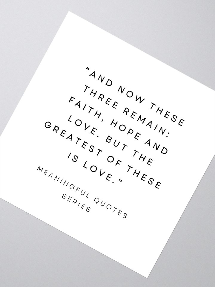 Faith, Hope & Love. product image (2)