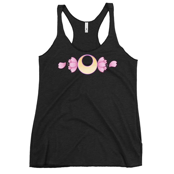 Moonie Blossom Triblend Racerback Tank product image (2)