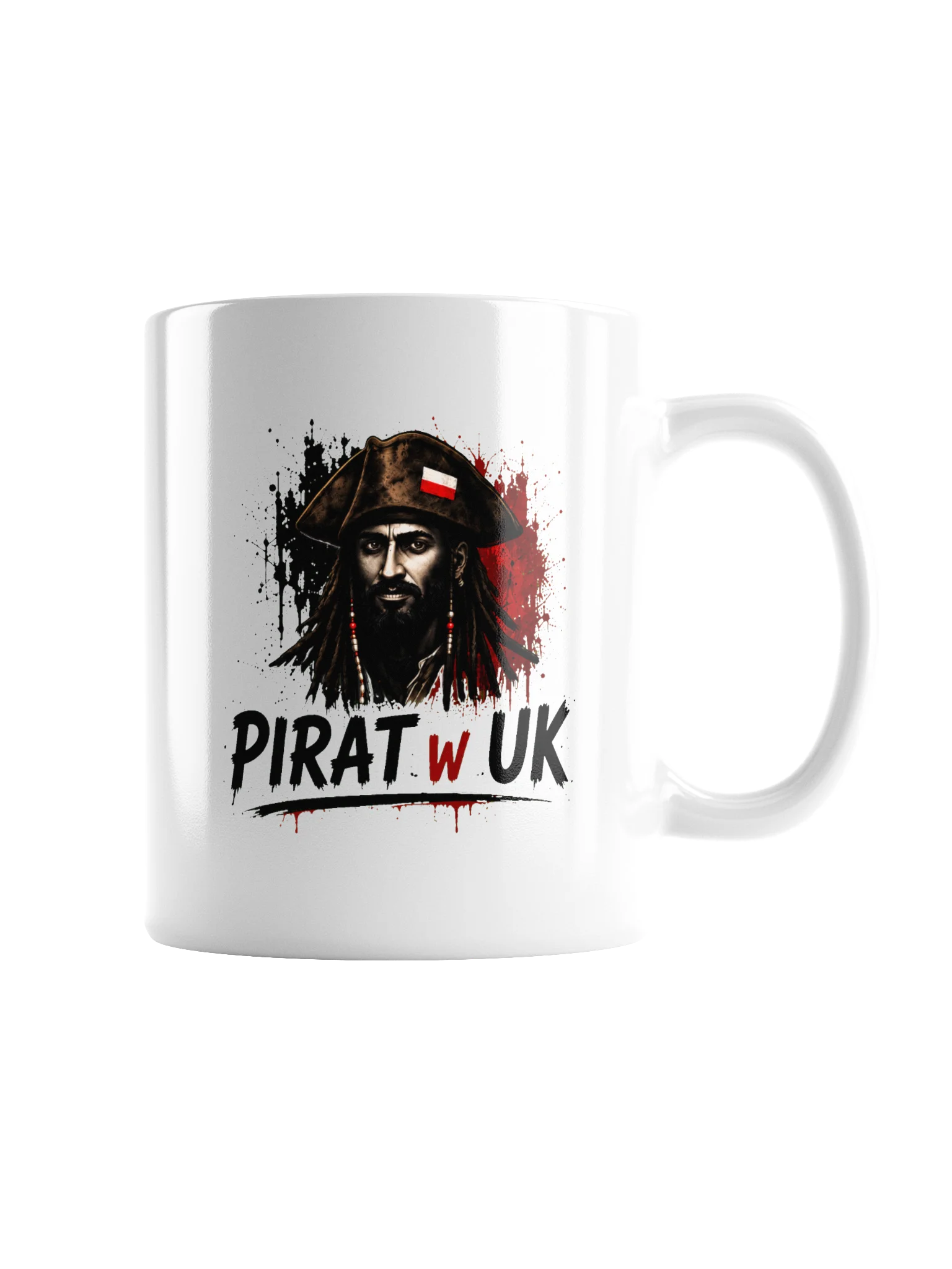 Pirat w UK — Kubek Biały product image (3)