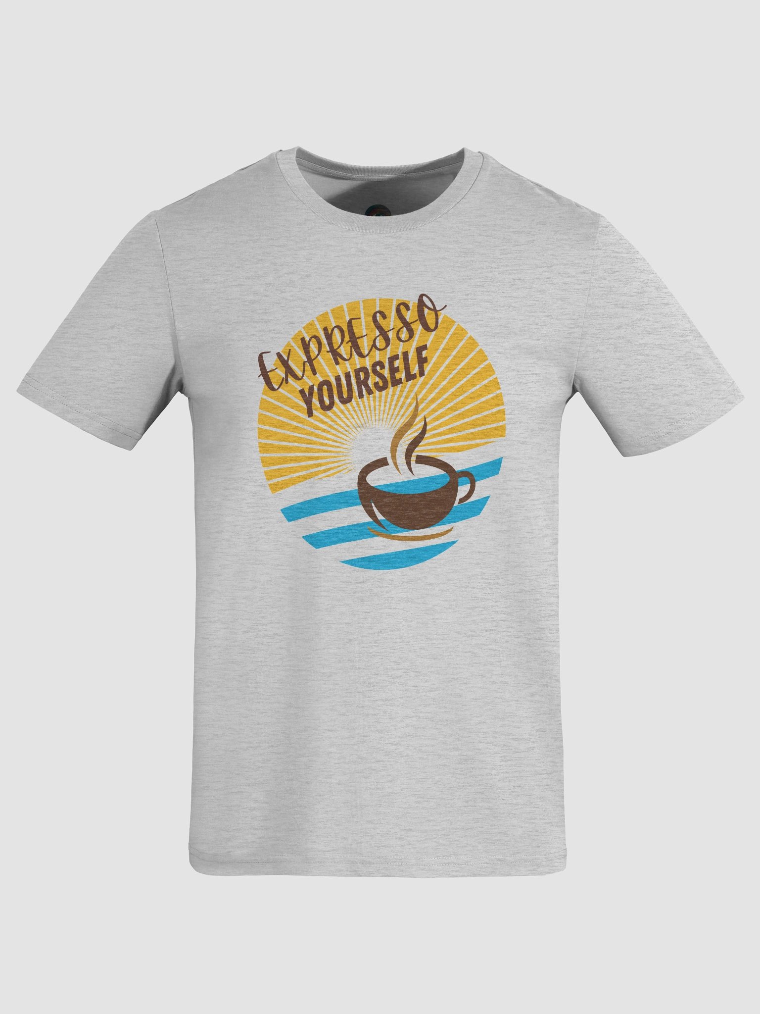 Expressive Sunrise Coffee T-Shirt product image (3)