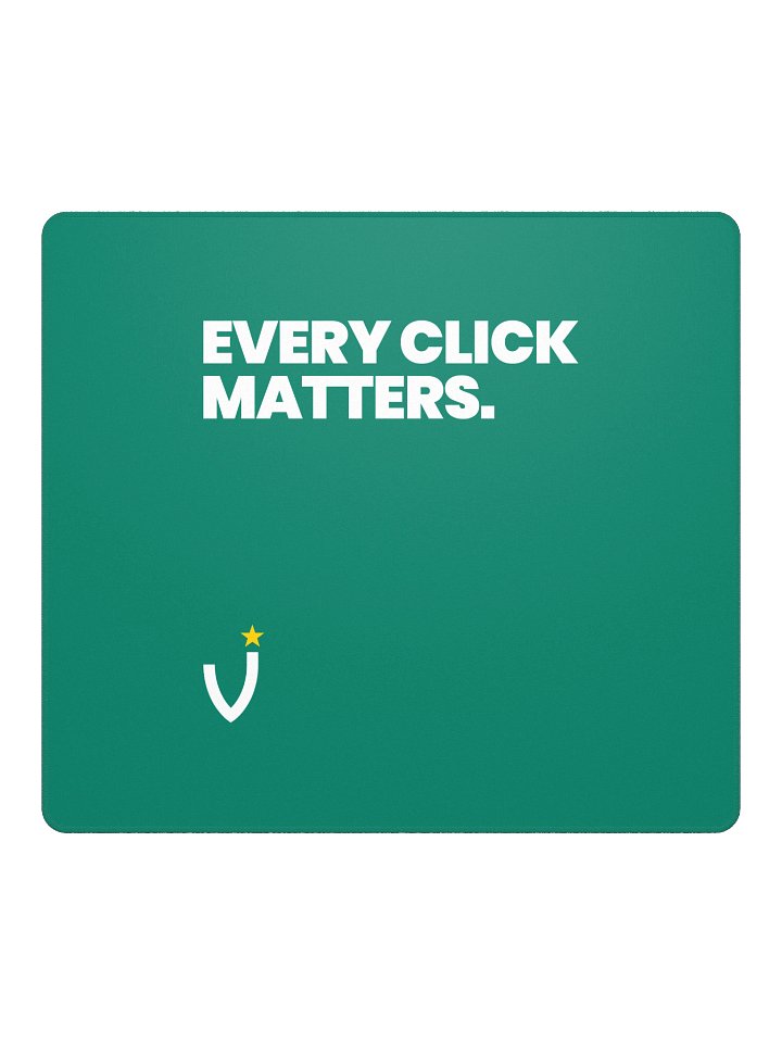 EVERY CLICK MATTERS Gaming Mouse Pad product image (2)