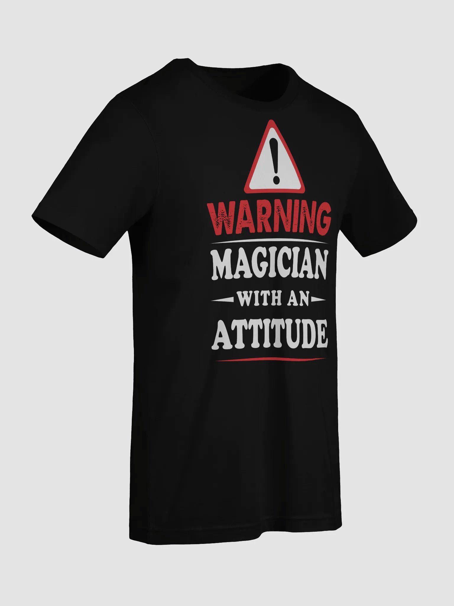 Warning: Magician With an Attitude Tee product image (11)