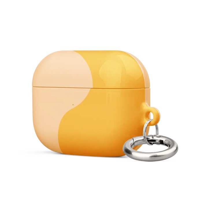 Orange Honey Cream Minimal Wave AirPods Case product image (42)