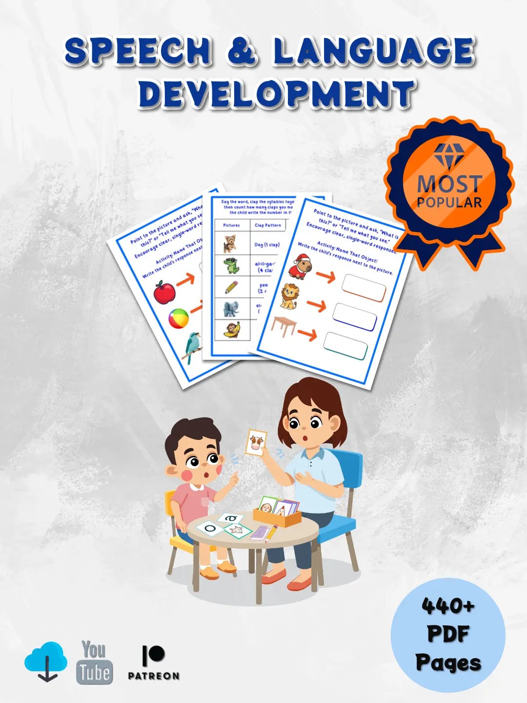 Speech & Language Development Bundle product image (1)