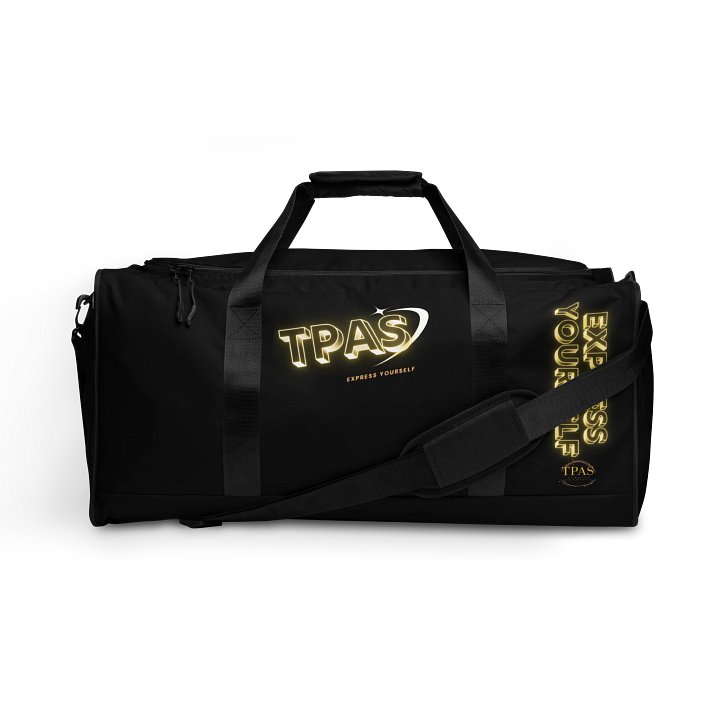 MIDNIGHT GLOW EXPRESS YOURSELF DUFFLE BAG (YELLOW) product image (1)