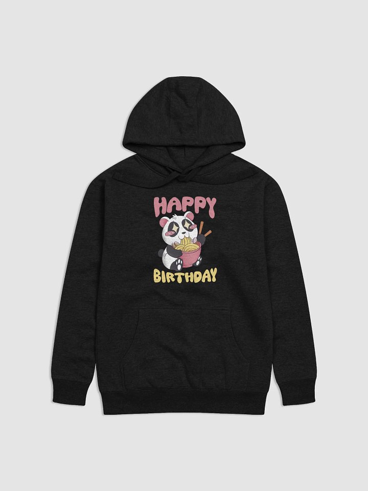 Happy Birthday (Panda Eating Noodles) Hoodie 1 product image (1)
