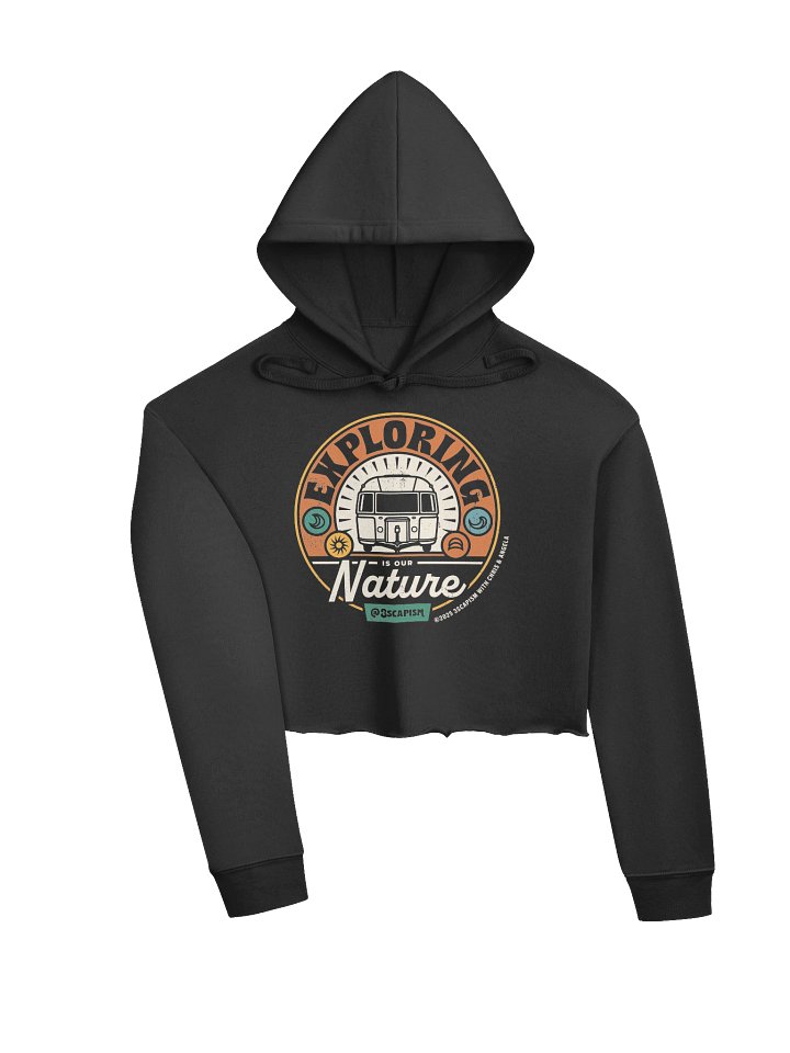 Exploring Nature: RV Crop Hoodie product image (2)
