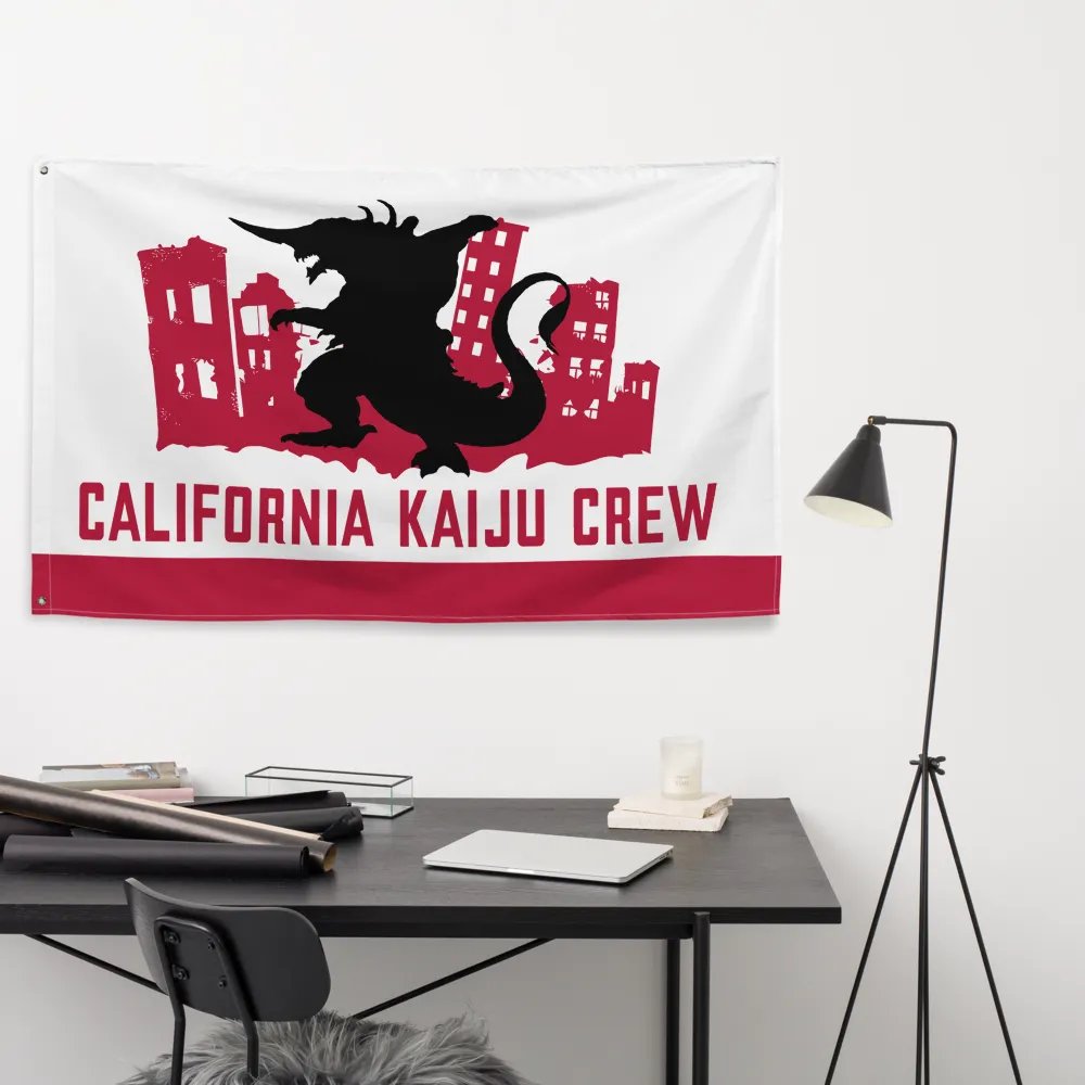 California Kaiju Crew Flag product image (9)