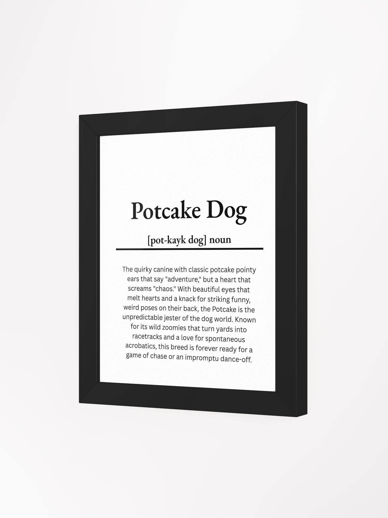 Potcake Dog Definition Print product image (22)
