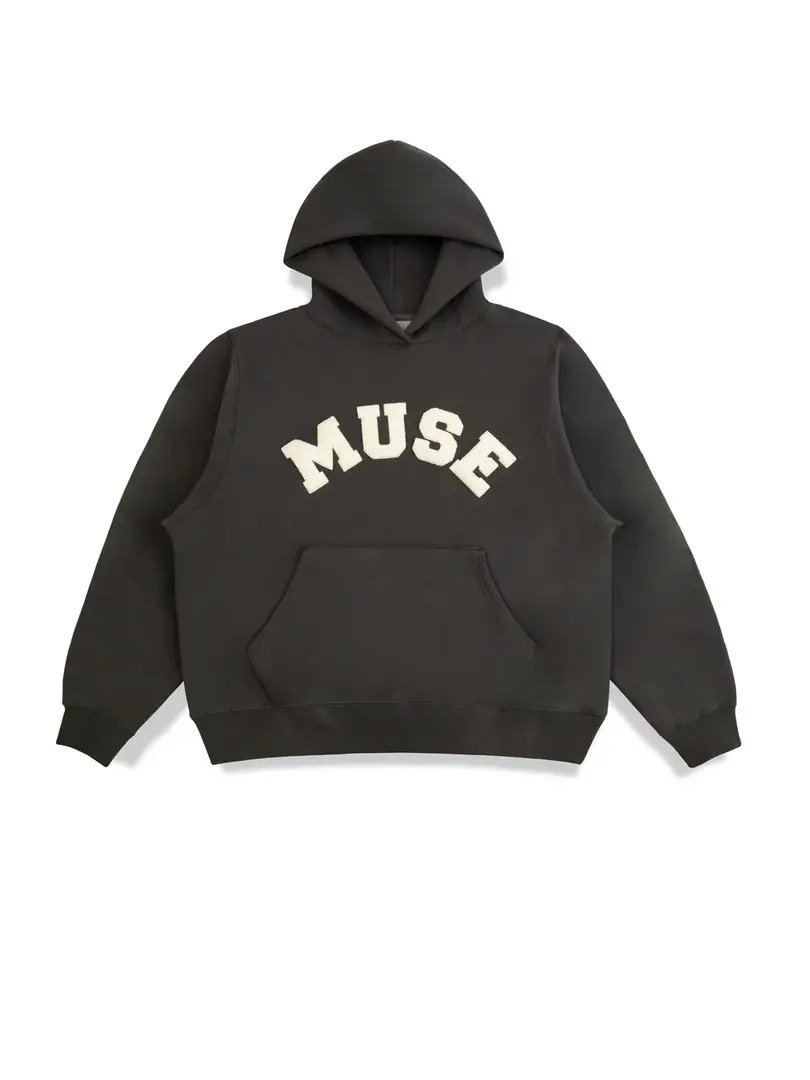 Heavyweight Chenille Hoodie - Steel product image (1)