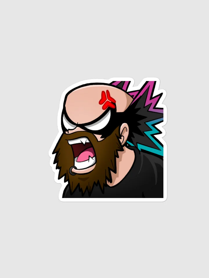 pnkntndr Baku-Rage Bubble-free sticker product image (1)
