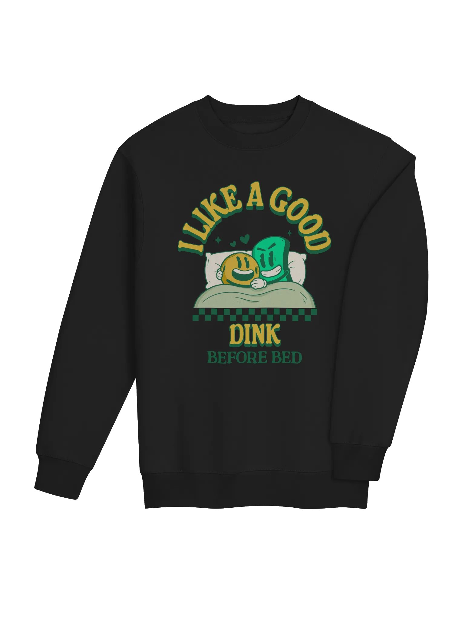 I Like a Good Dink Before Bed Funny Pickleball Sweatshirt – Gift for Pickleball Players product image (3)