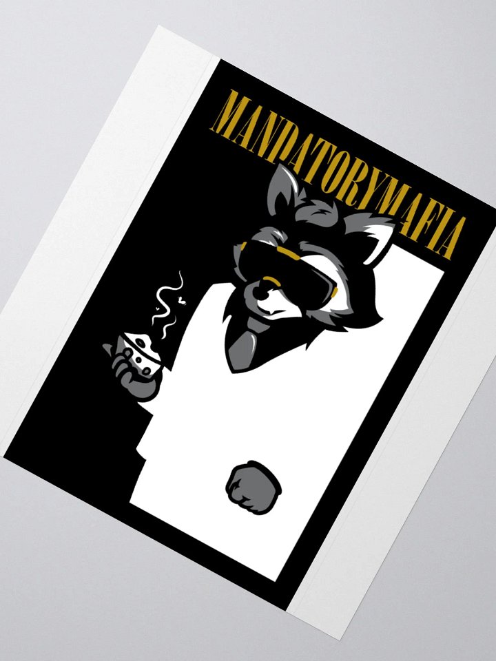 Mandatory Mafia Members Sticker product image (2)