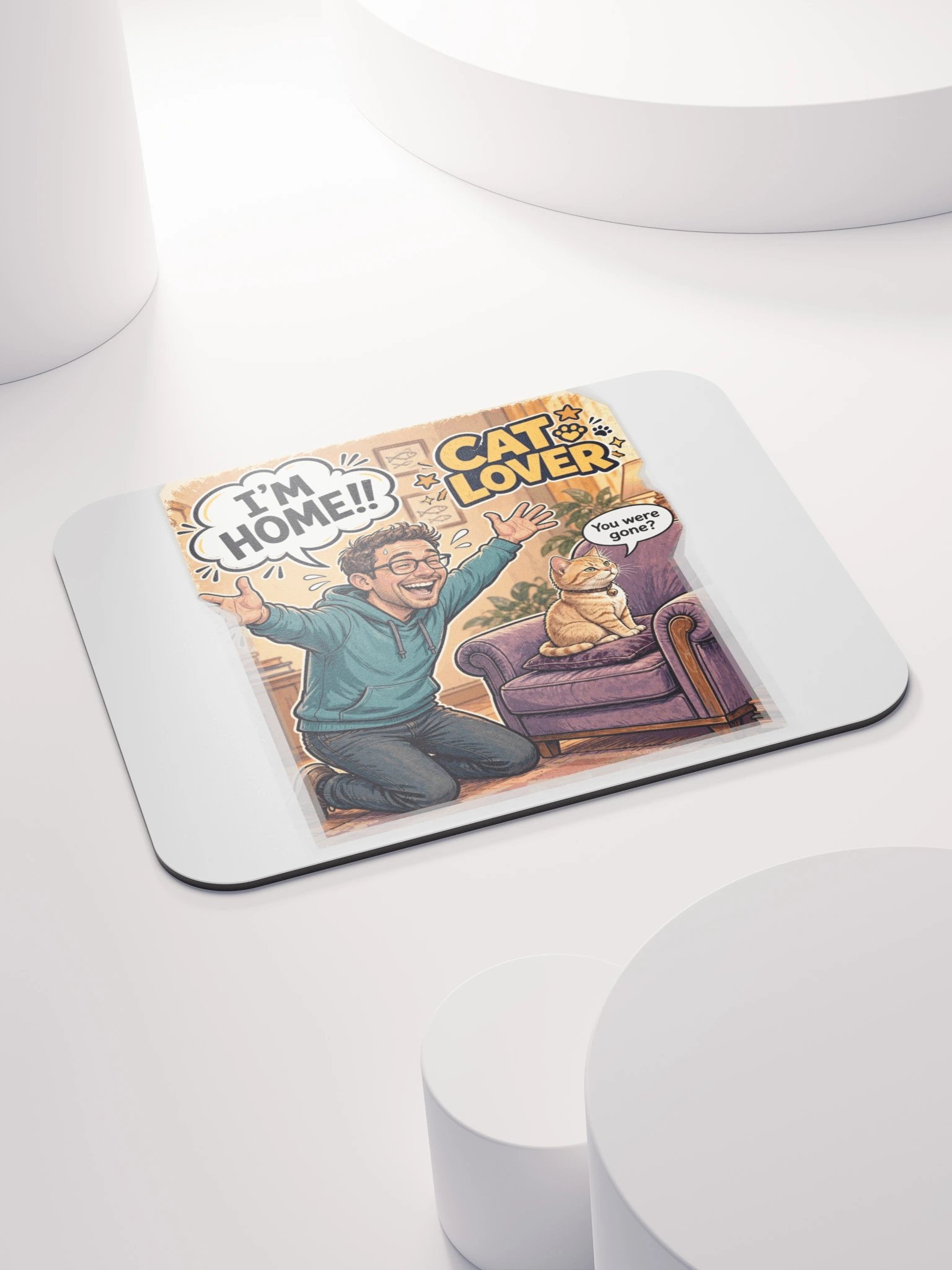 Cat Lover Classic Mouse Pad product image (4)