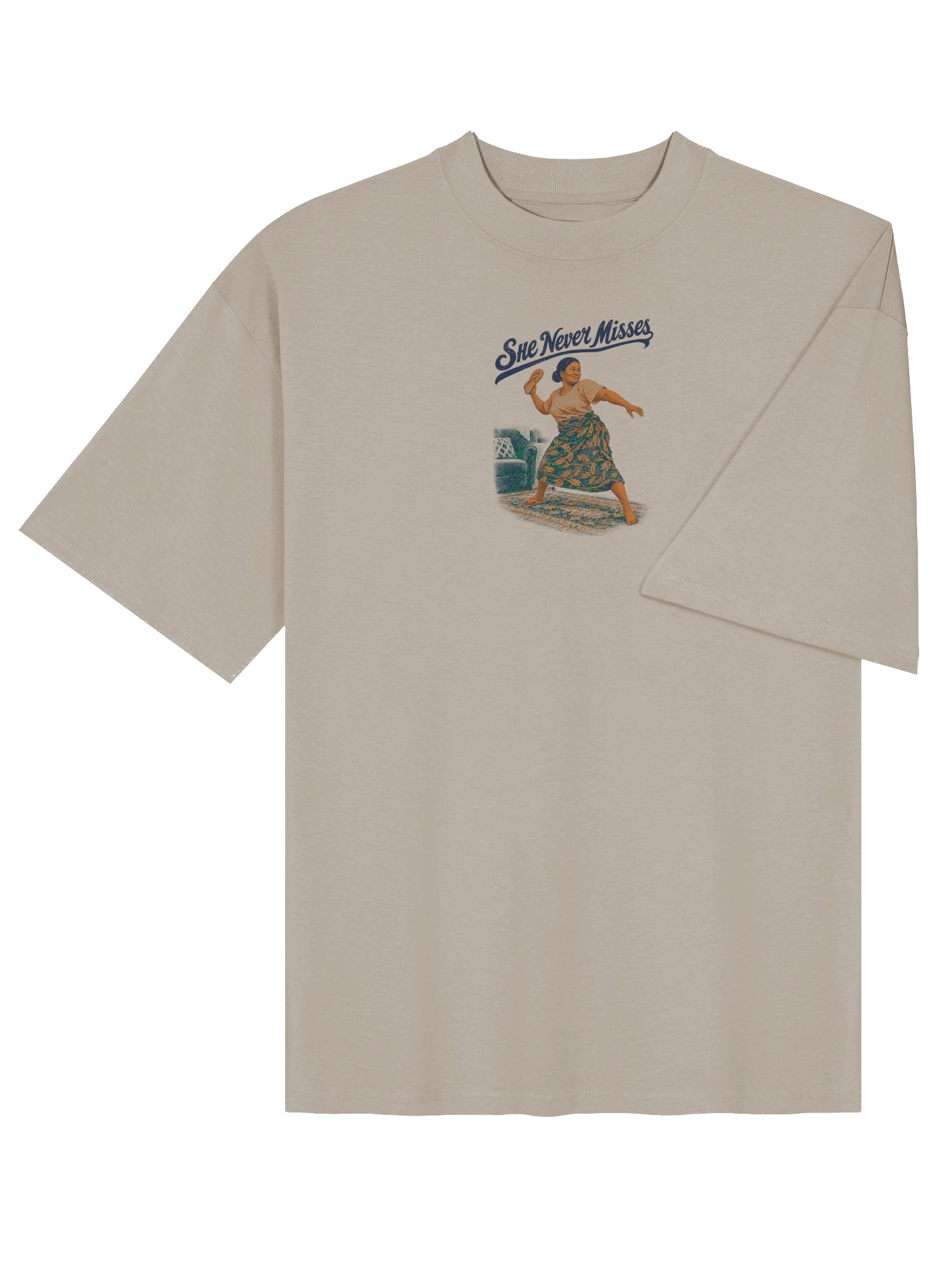 She Never Misses (Oversized tee) product image (7)