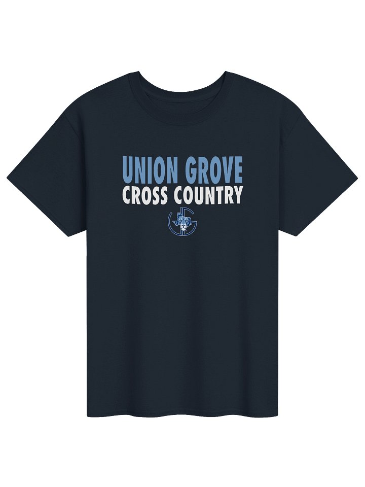 Union Grove Cross Country T-Shirt | Navy product image (1)