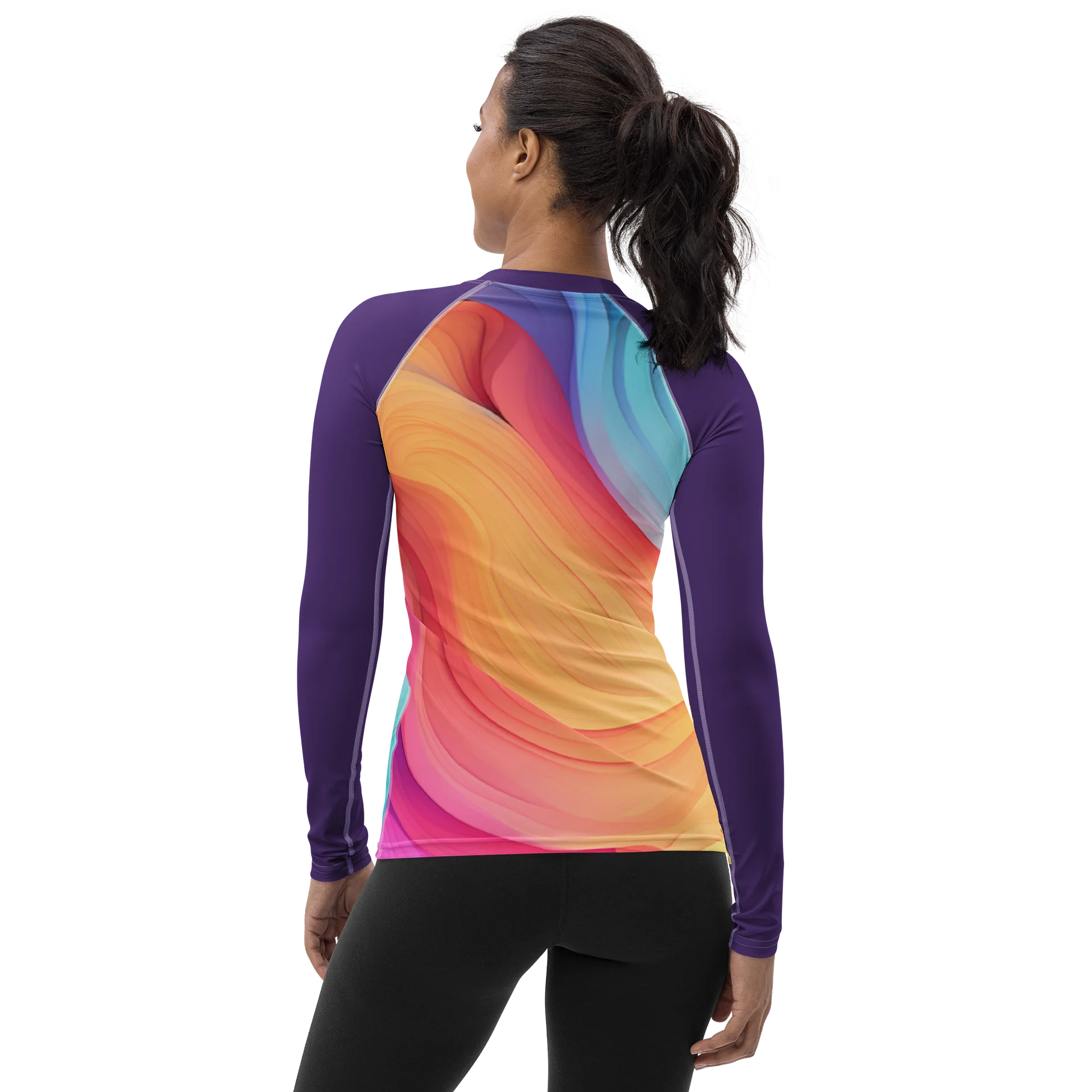 Flow Wave Women’s Rash Guard product image (2)