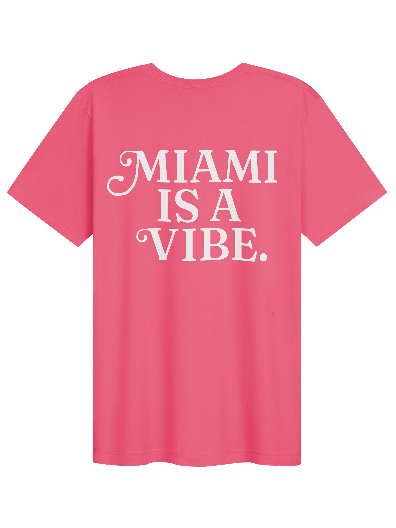 Miami Is A Vibe Tee — Flamingo product image (2)