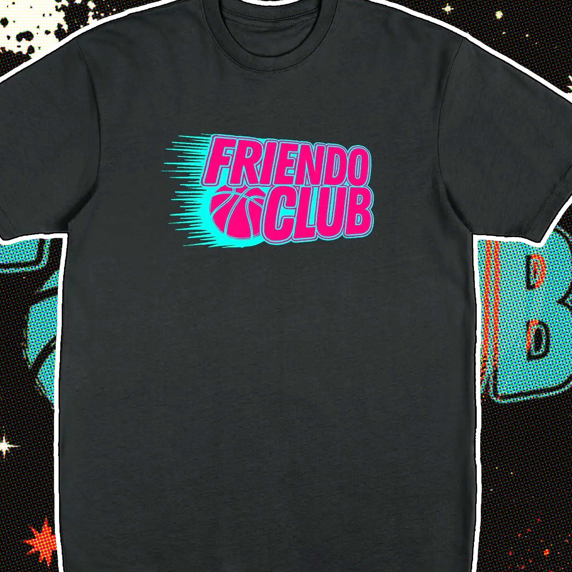 Friendo Club Hoops T-Shirt product image (1)