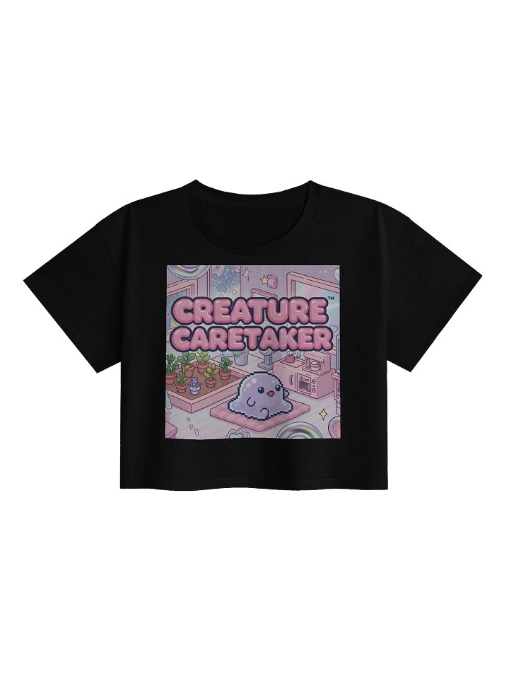 Pixel Creature Caretaker Crop Top product image (1)