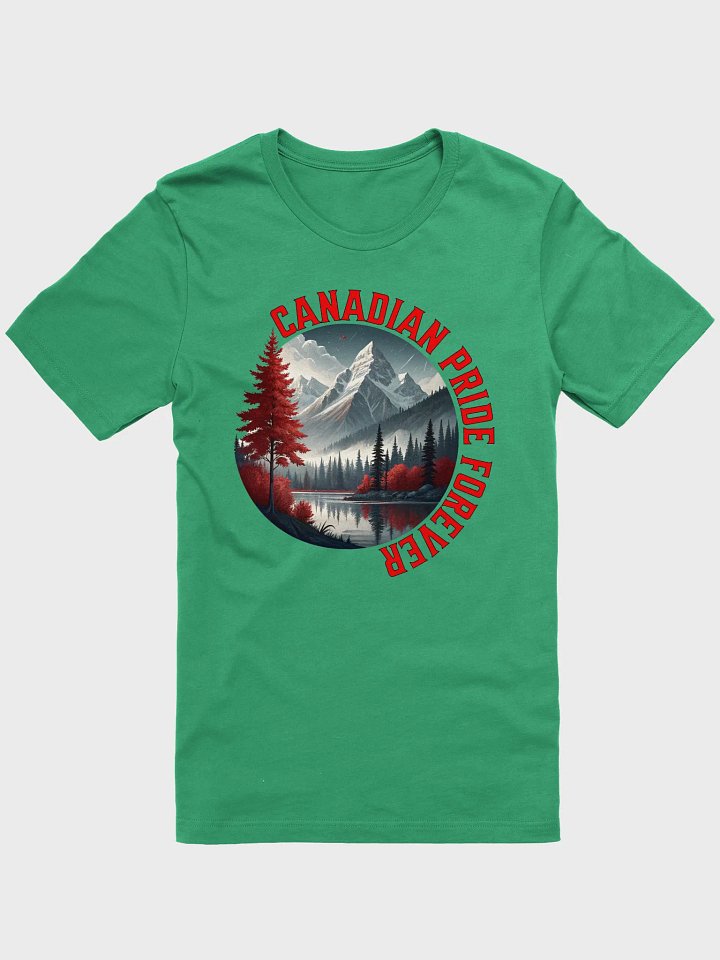 Canadian Pride Forever Mountain T-Shirt product image (1)