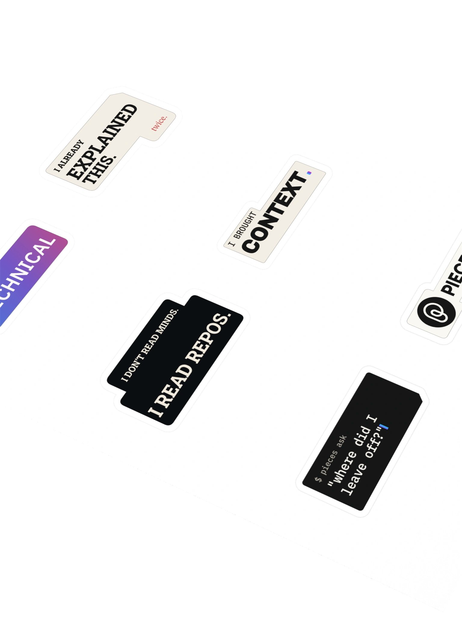 Developer Lore Sticker Sheet product image (2)