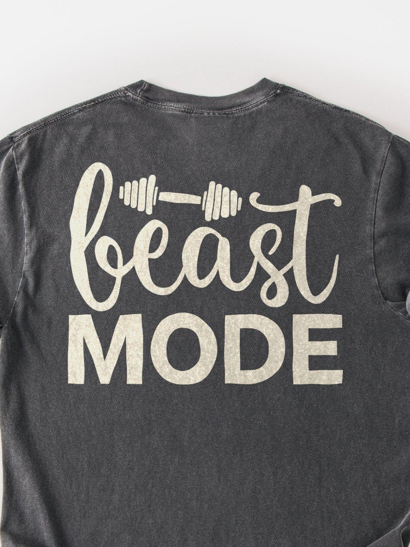 Beast Mode Oversized Gym Tee | Gym Shirt for Men product image (2)