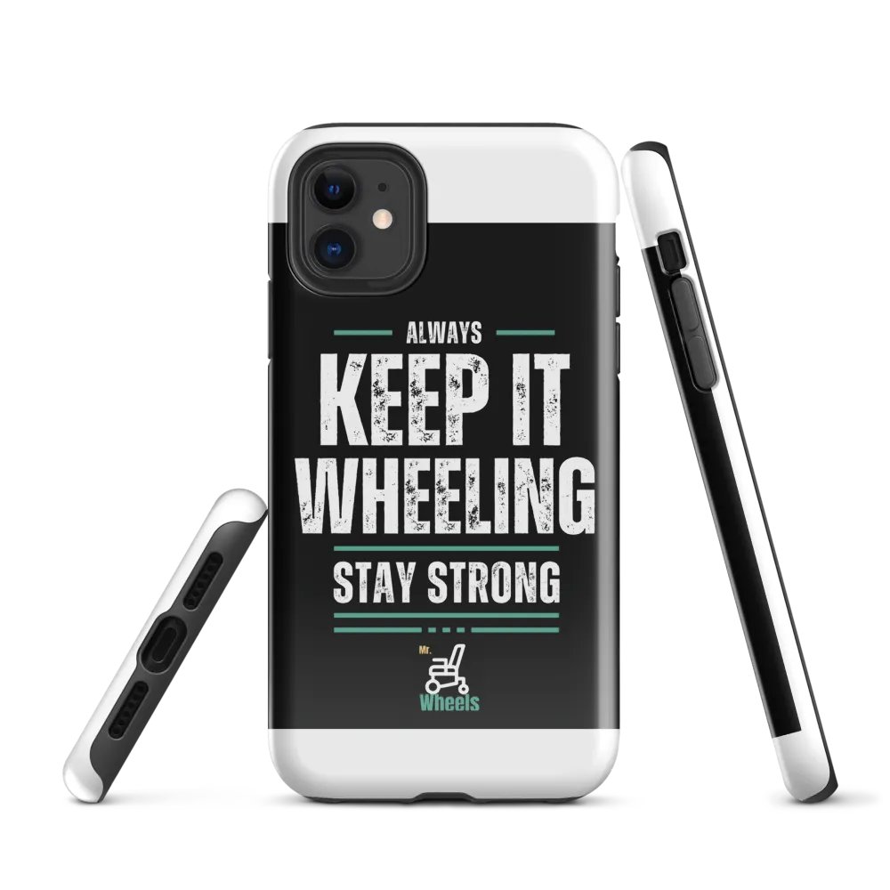 Wheeling Warrior iPhone® Tough Case product image (1)