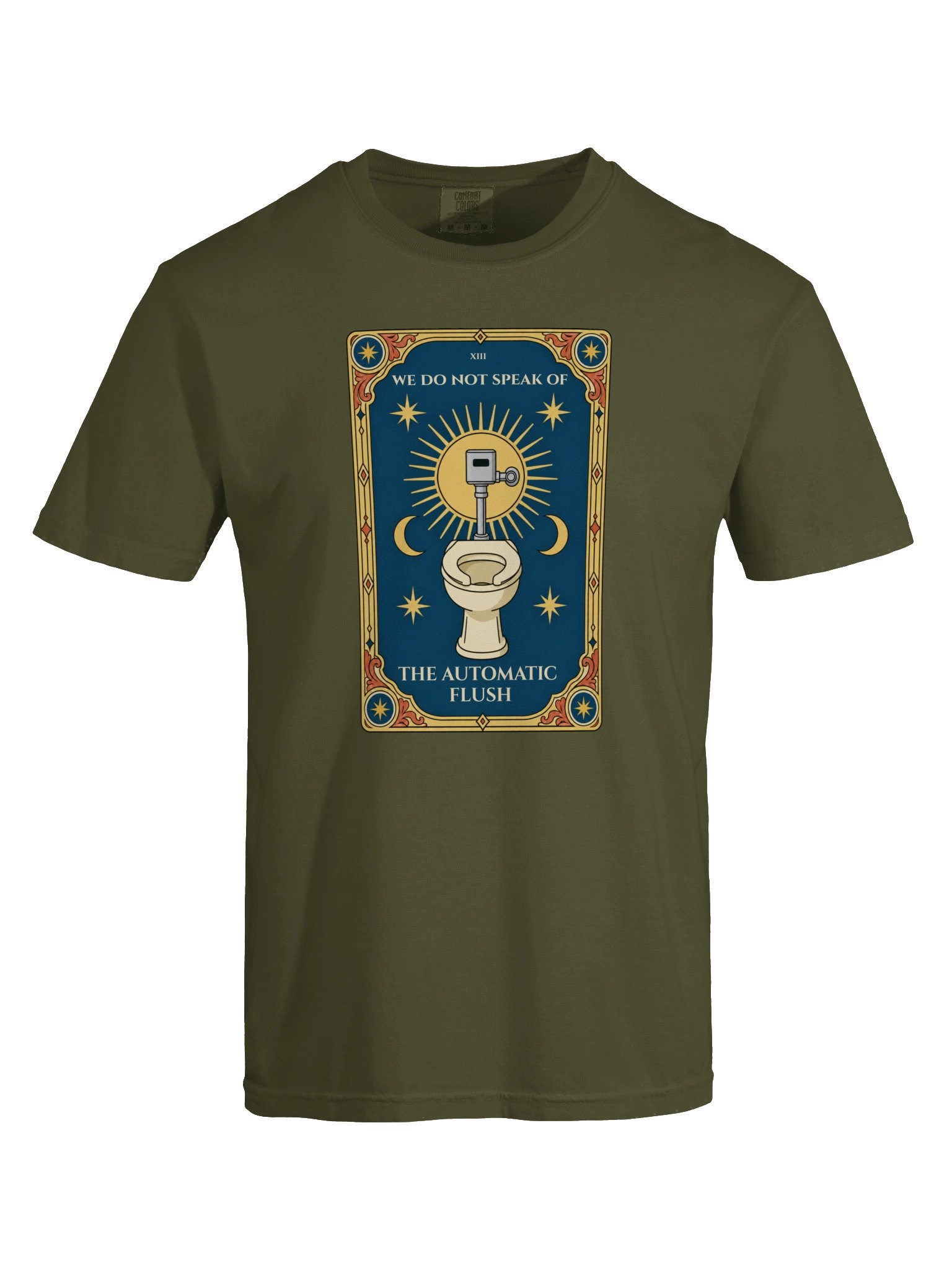 We Do Not Speak Of The Automatic Flush - Adult Unisex Tee product image (9)