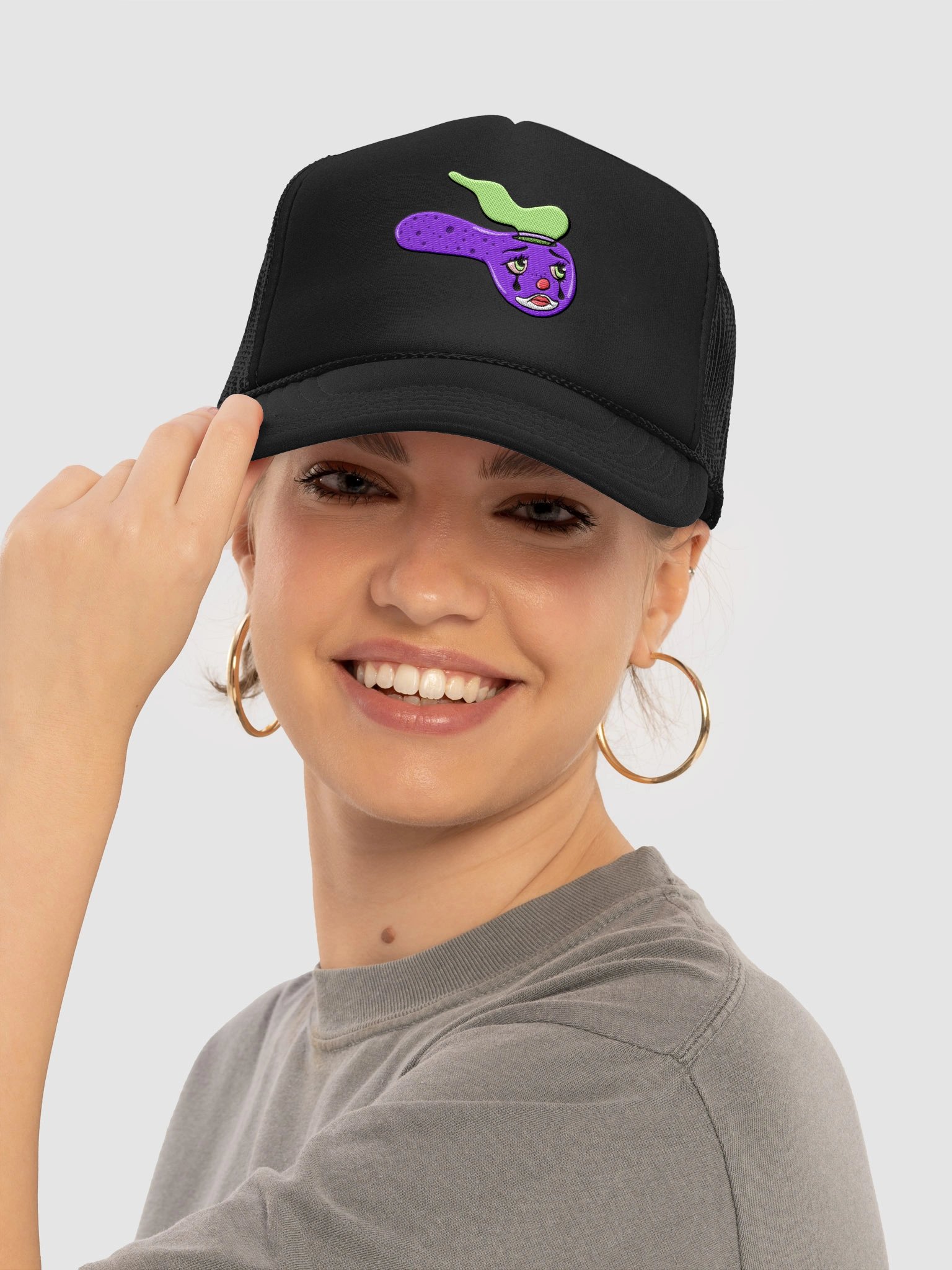 LouisVuttonCC Sad Bowl Trucker Hat product image (1)