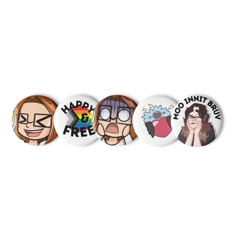 Shakattxck Pin Badge Set product image (9)