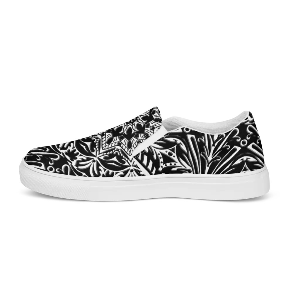Floral Symmetry Slip-Ons product image (10)