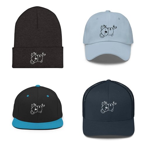 Hey everybody! We've got new hat designs! If you're interested, check out the link in bio!
