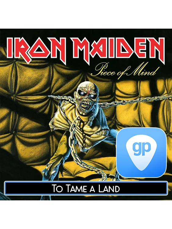 To Tame a Land | PDF Tab + Guitar Pro | Iron Maiden product image (1)