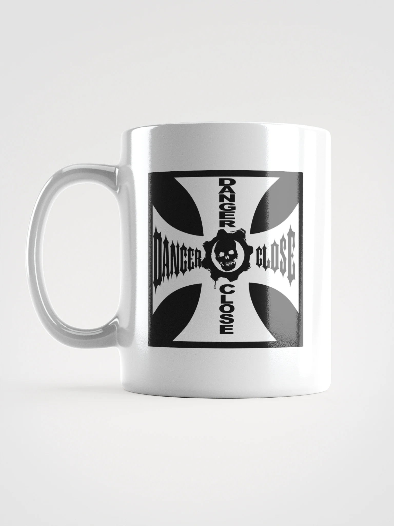 DANGER CLOSE COFFEE CUP (WHITE) product image (1)