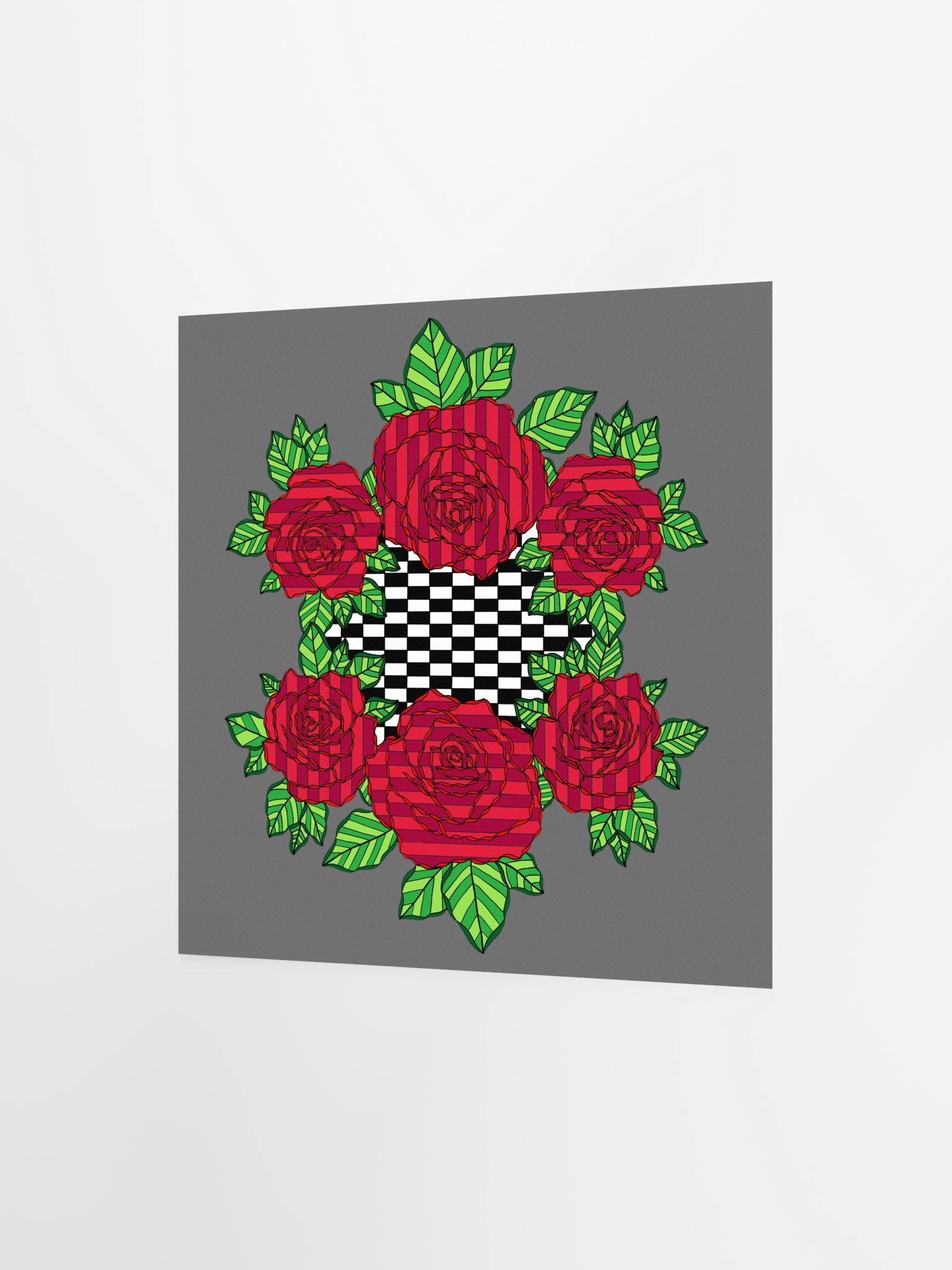 Enhanced Matte Paper Poster (Rose-Grey) product image (5)