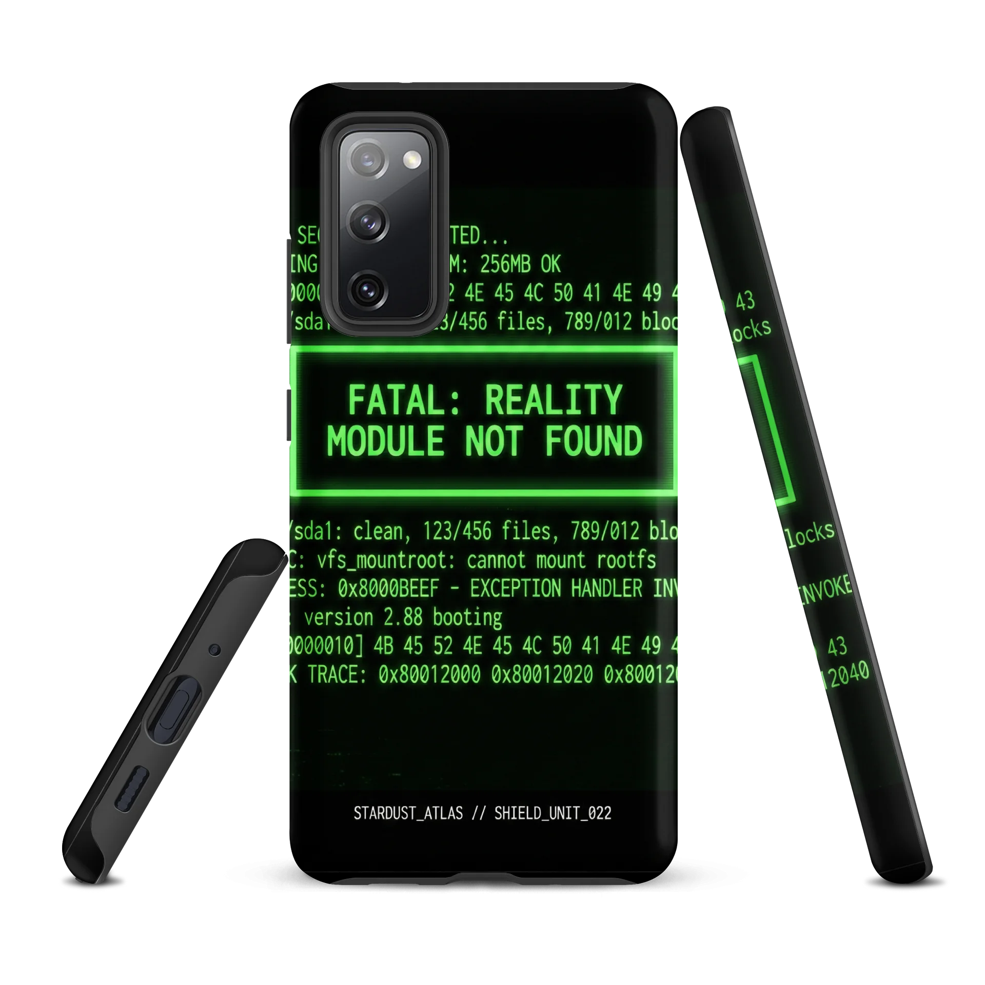 OBJECT 023: SYSTEM_SHIELD // KERNEL_PANIC - Samsung Tough Case product image (1)