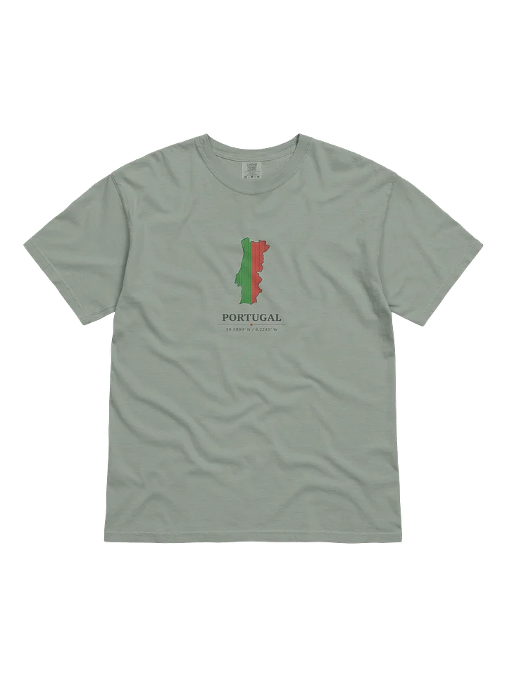 Portugal Coordinates Comfort Colors T-Shirt product image (1)